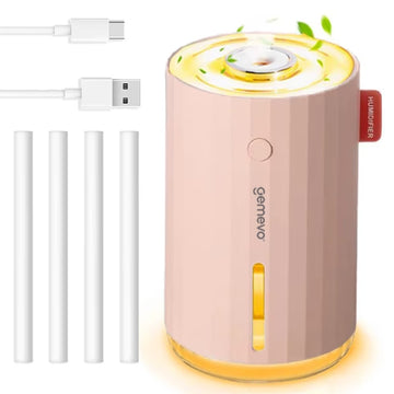 Umidificator de aer Ultrasonic Gemevo® , Roz