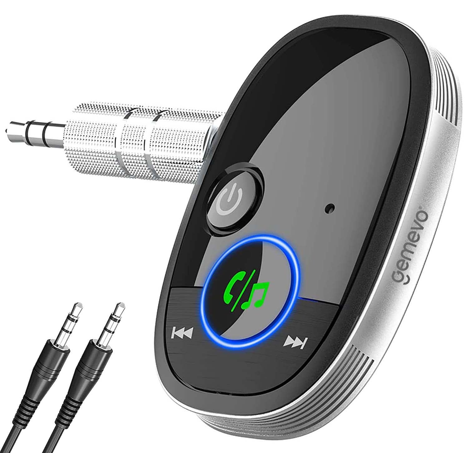 Adaptor bluetooth Gemevo®, Jack 3.5mm, Negru